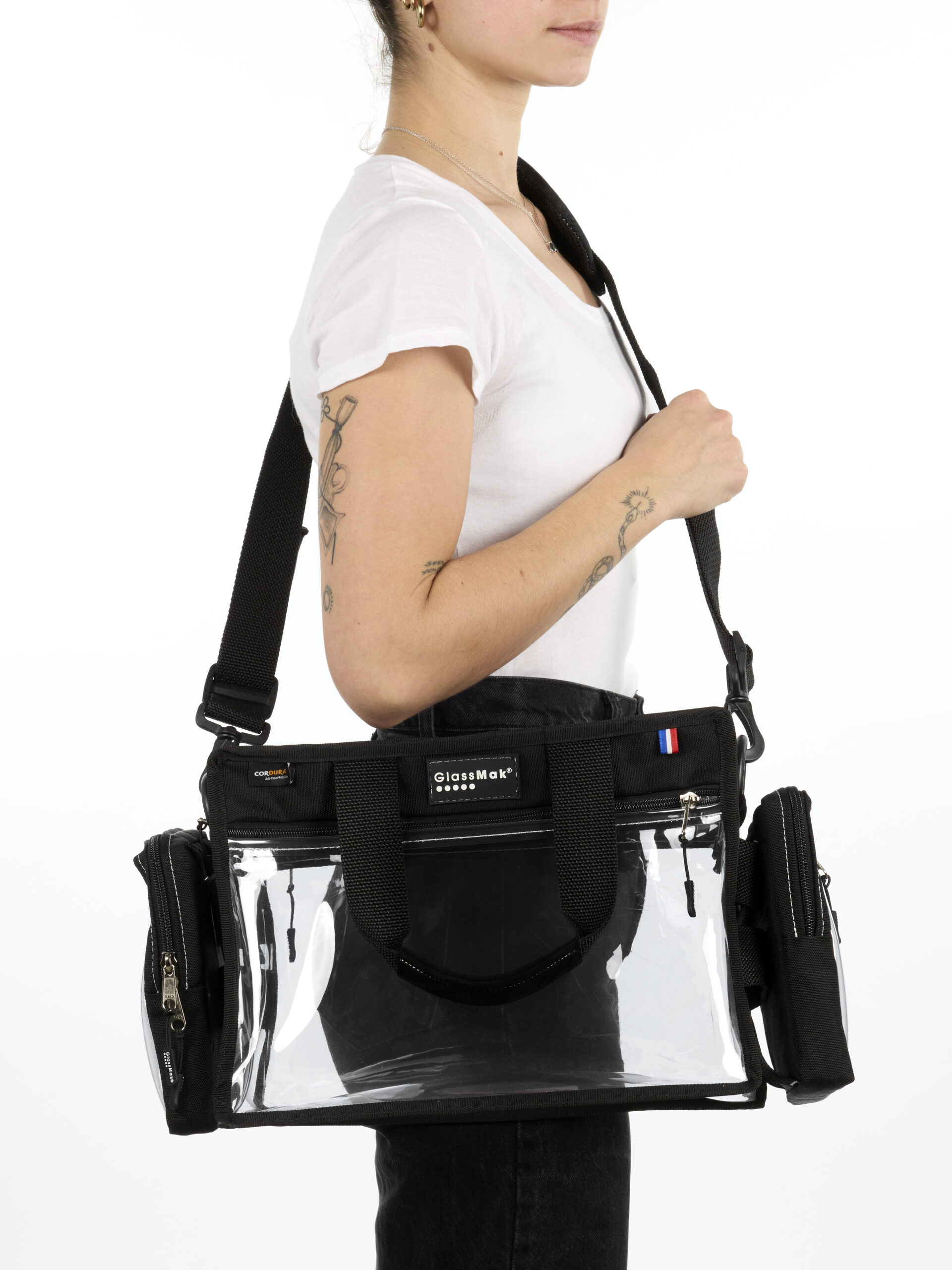 Glassmak Sacs Bise M sac transparent en vinyle