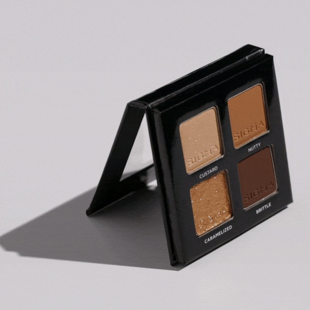 Sigma Eye Makeup Crème Brûlée Eyeshadow Quad palette fards à paupières 4 g neutres