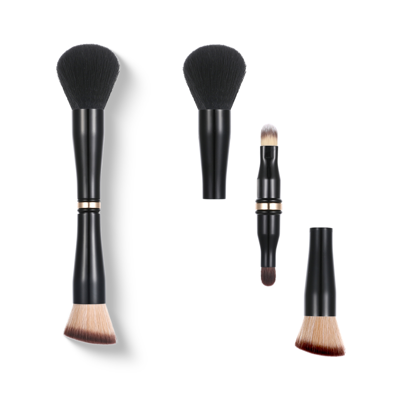 BeauteTools Makeup Brush Set WHIMSICAL 3-in-1 set pinceaux maquillage