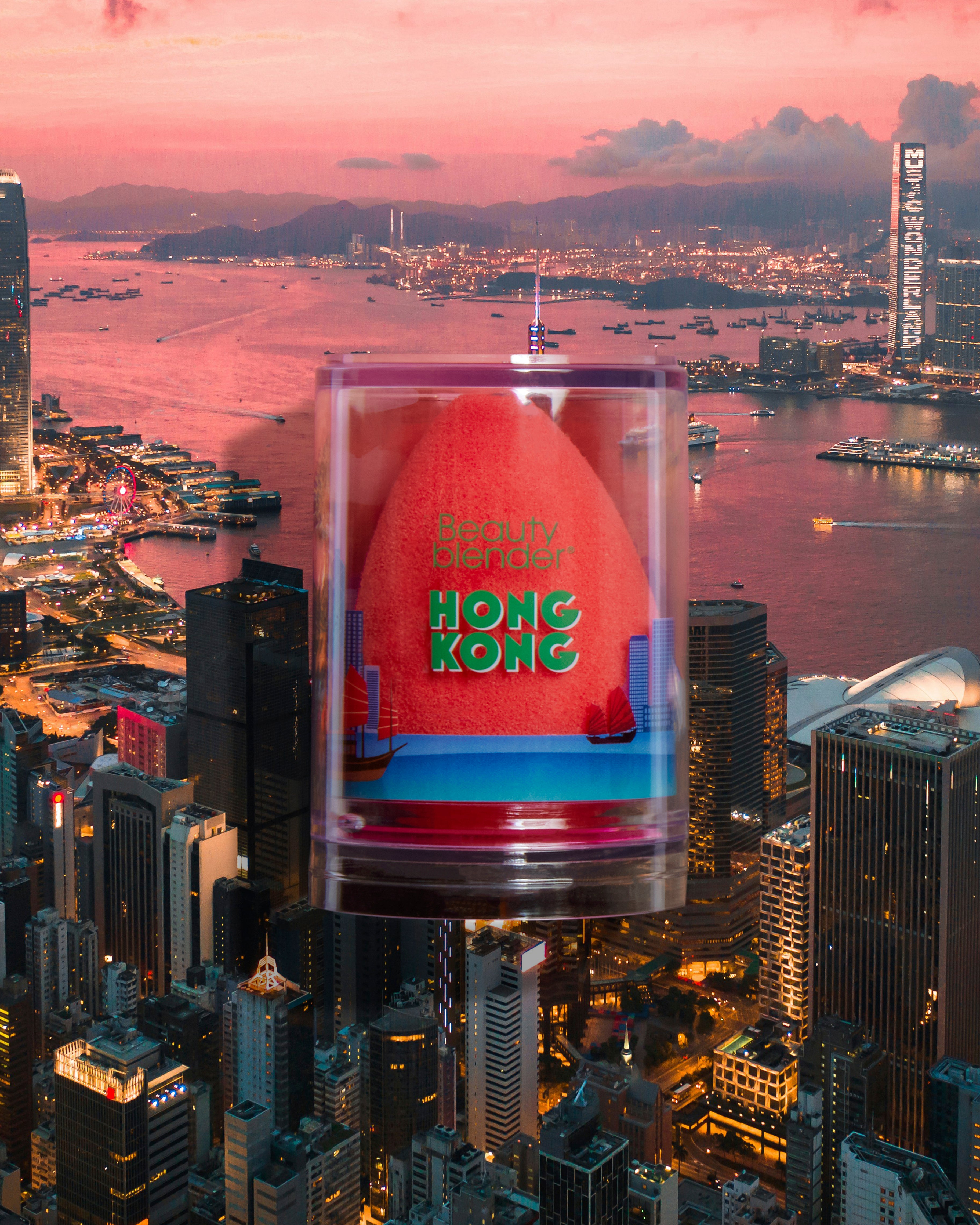 Beautyblender City Series Hong Kong éponge de maquillage sans latex