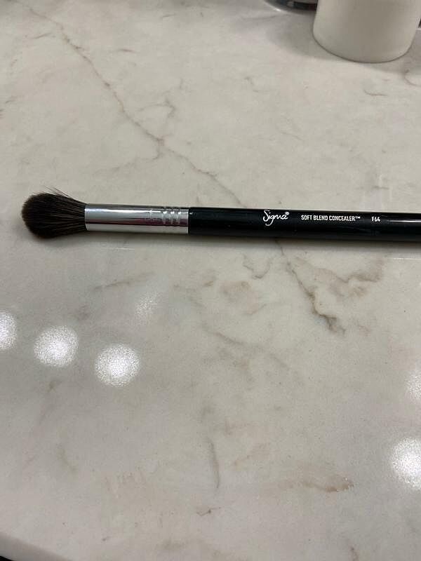 Sigma Face Brushes F64 Soft Blend Concealer pinceau anti-cernes fibres synthétiques