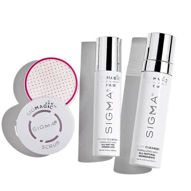 Sigma Brush Care Brush Cleanser Trio nettoyant pinceaux 3 formules