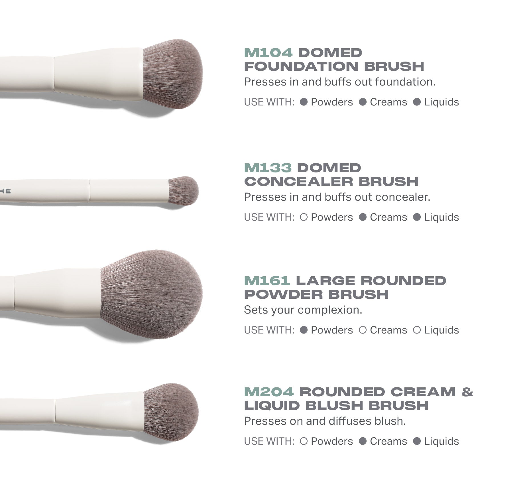 Morphe Brush Sets Best of Blends 8-Piece Face & Eye Brush Set pinceaux