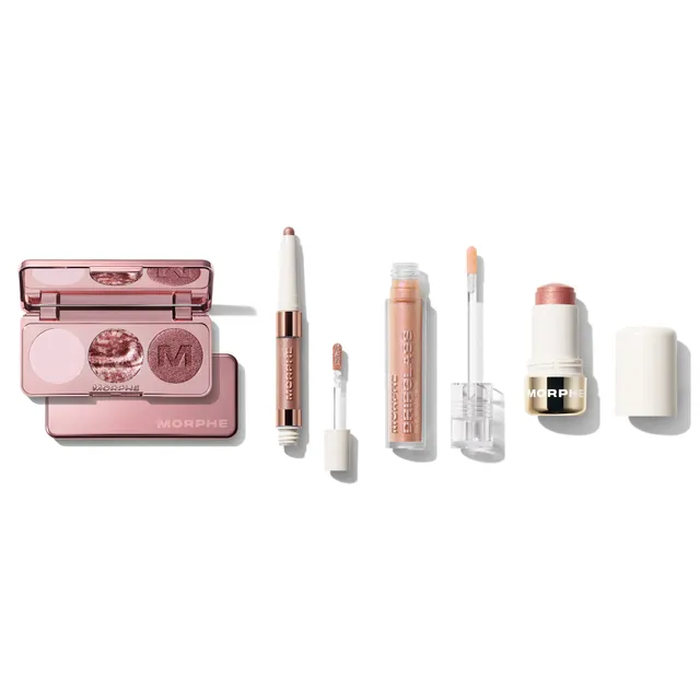 Morphe Bundles Dazzling Metallics Rose Gold Bundle coffret maquillage rose gold