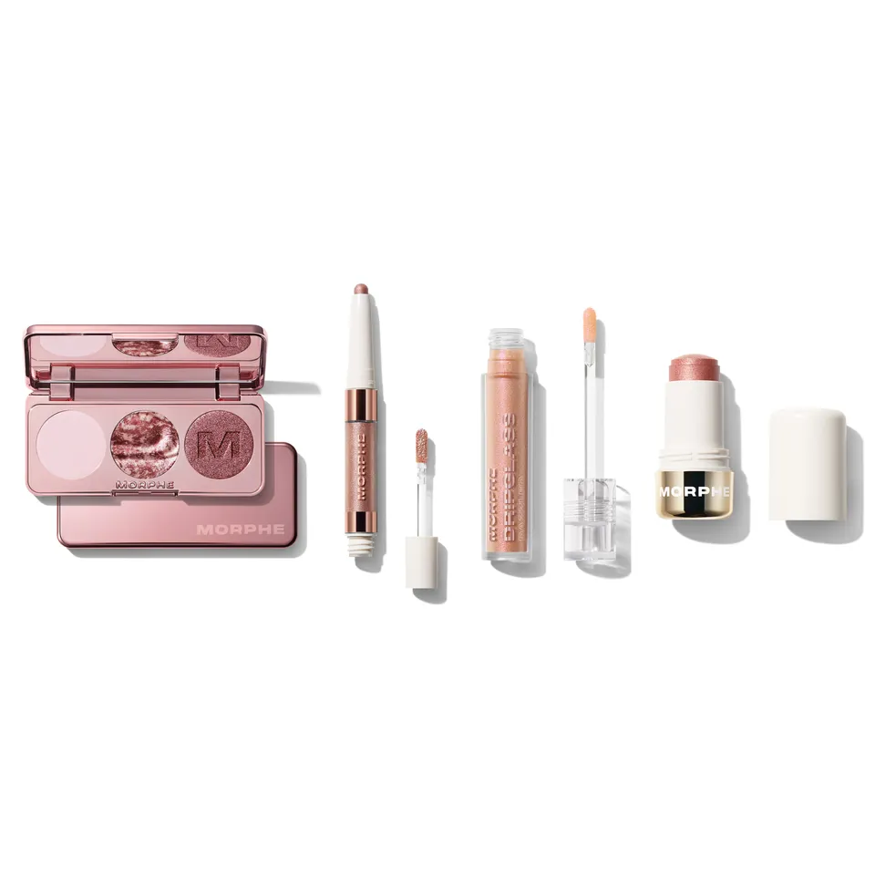 Morphe Bundles Dazzling Metallics Rose Gold Bundle coffret maquillage rose gold