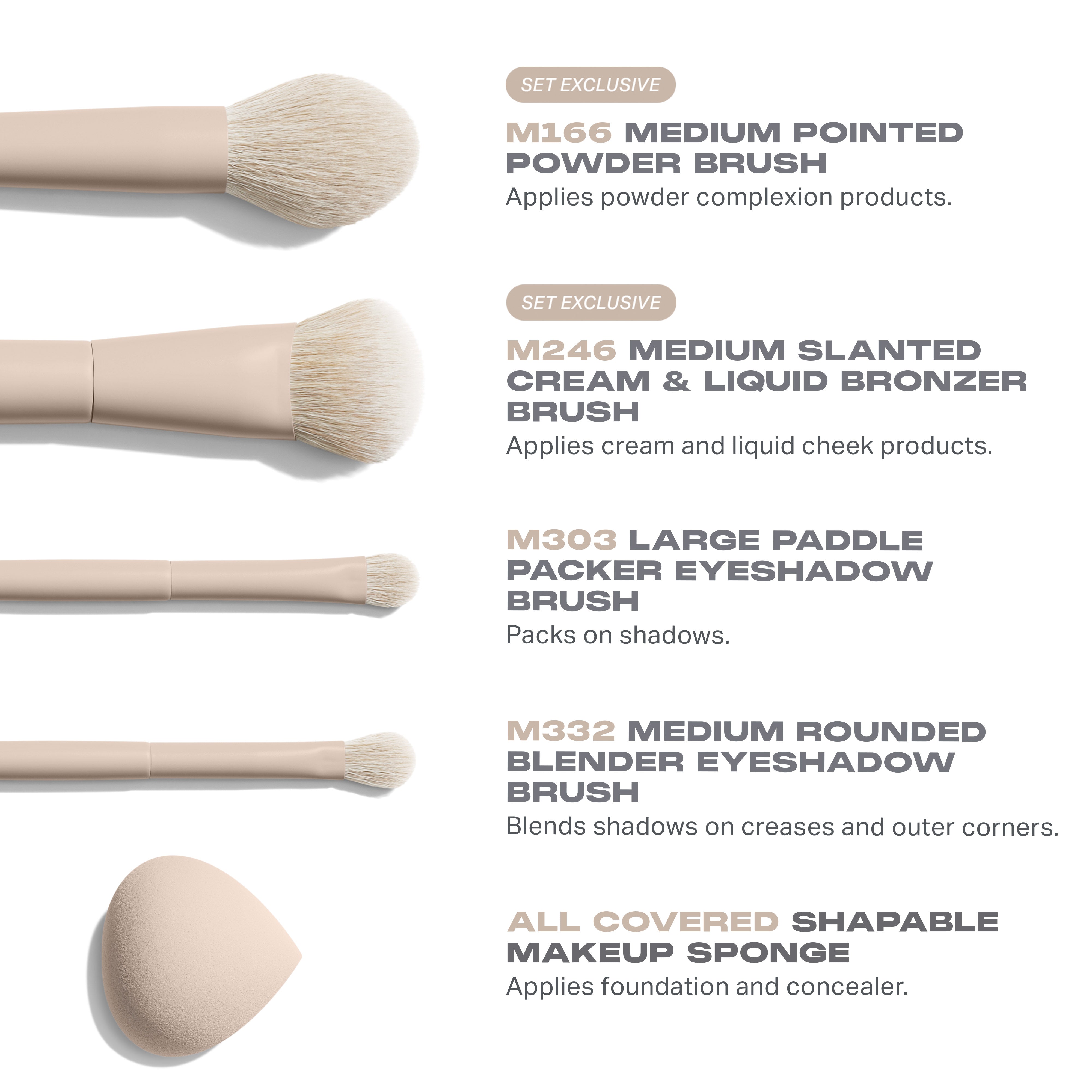 Morphe Brush Sets Custom Blends Brush Collection Bundle coffret pinceaux 9 pièces