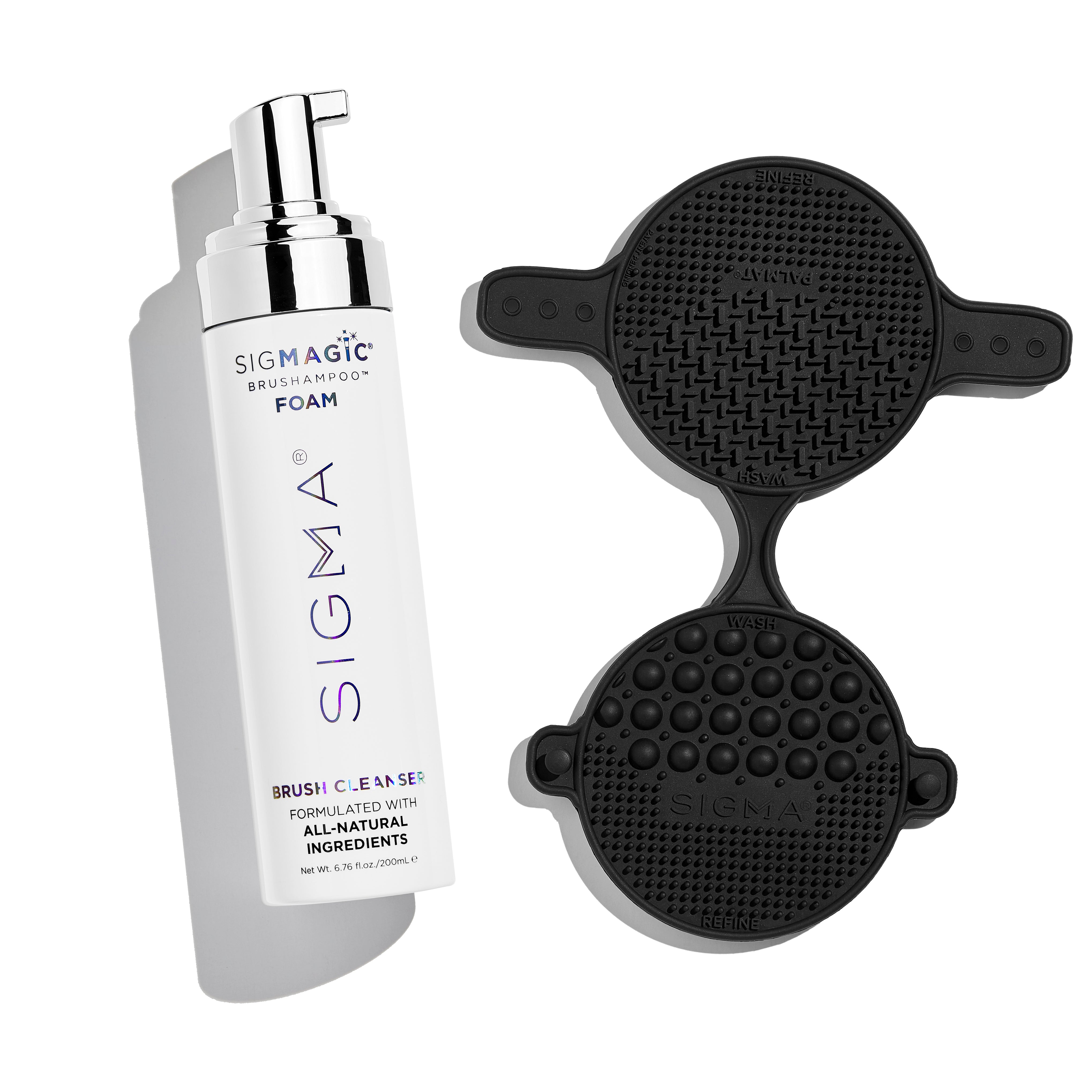 Sigma Brush Care Brush Refresh Duo kit nettoyage pinceaux mousse et tapis silicone