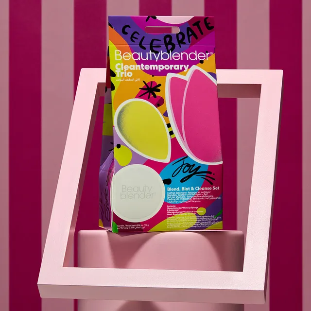Beautyblender Blendercleanser Cleantemporary Trio kit éponge et nettoyage 4 pièces
