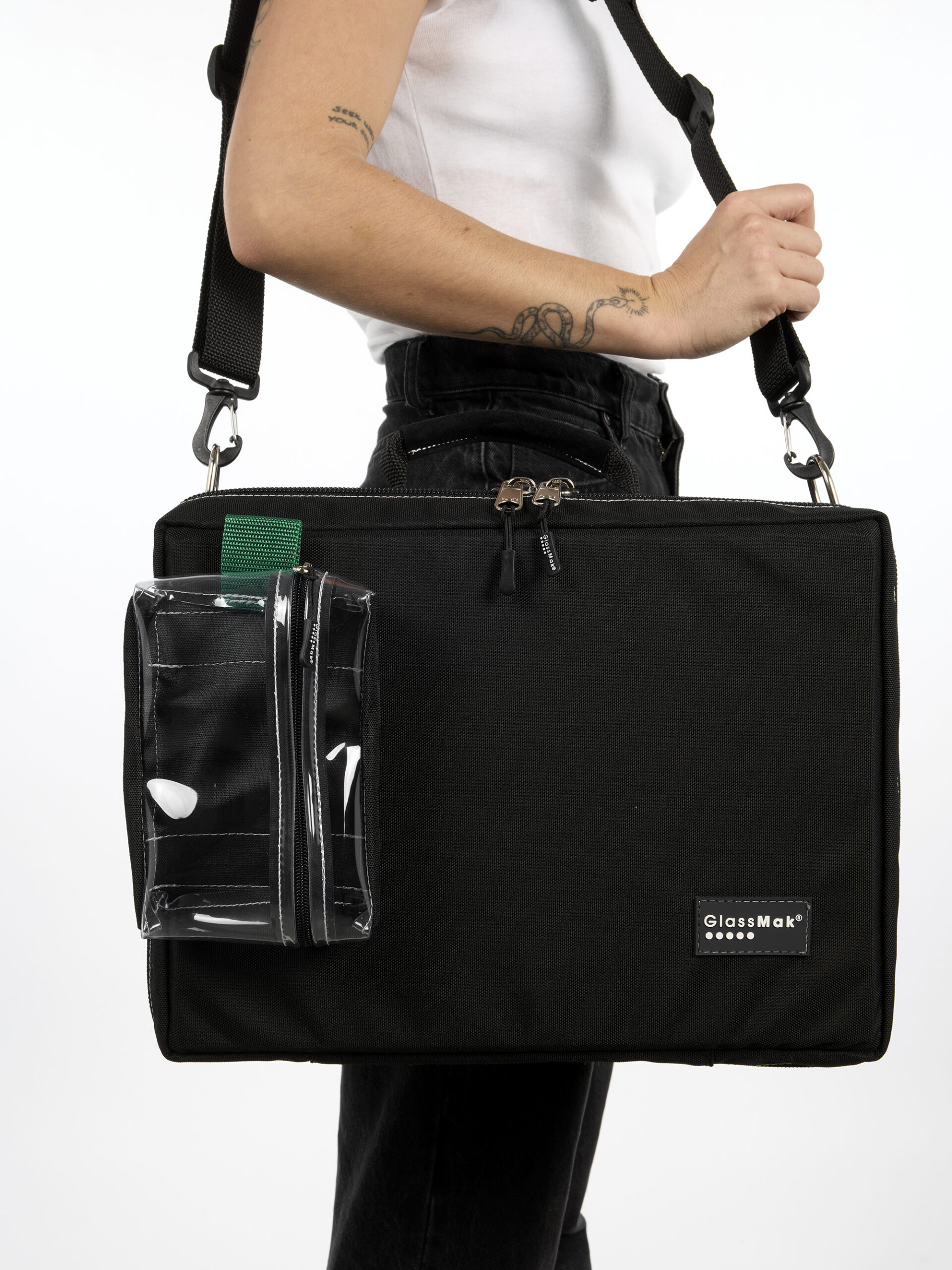 Glassmak Sacs Tivano L valise semi-rigide de maquillage