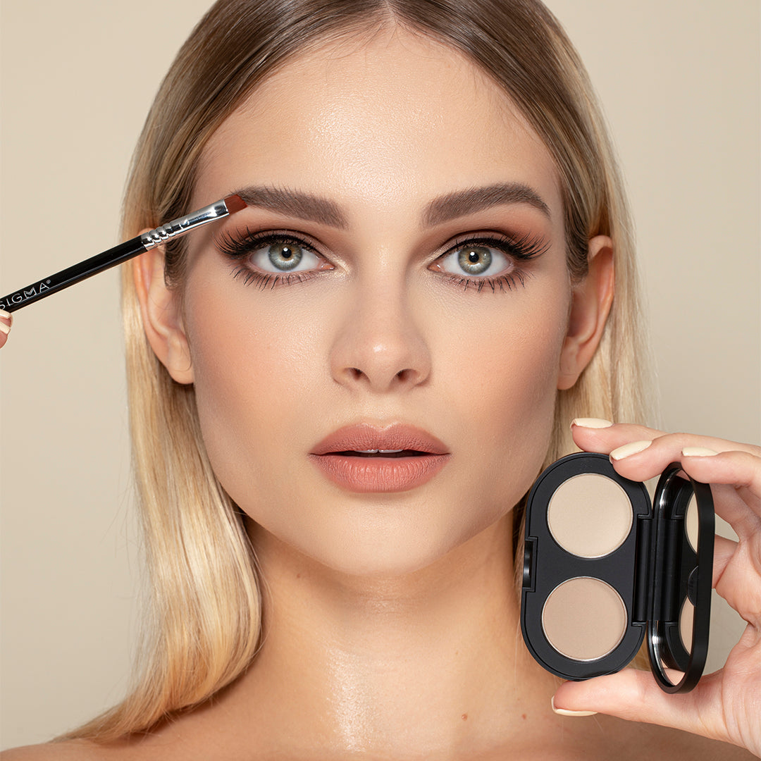 Sigma Brow Makeup Color + Shape Brow Powder Duo poudre sourcils Light Brow 3 g