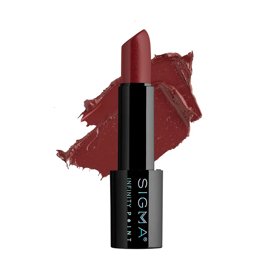 Sigma Lip Makeup Infinity Point Lipstick rouge à lèvres Scarlet 3 g satin
