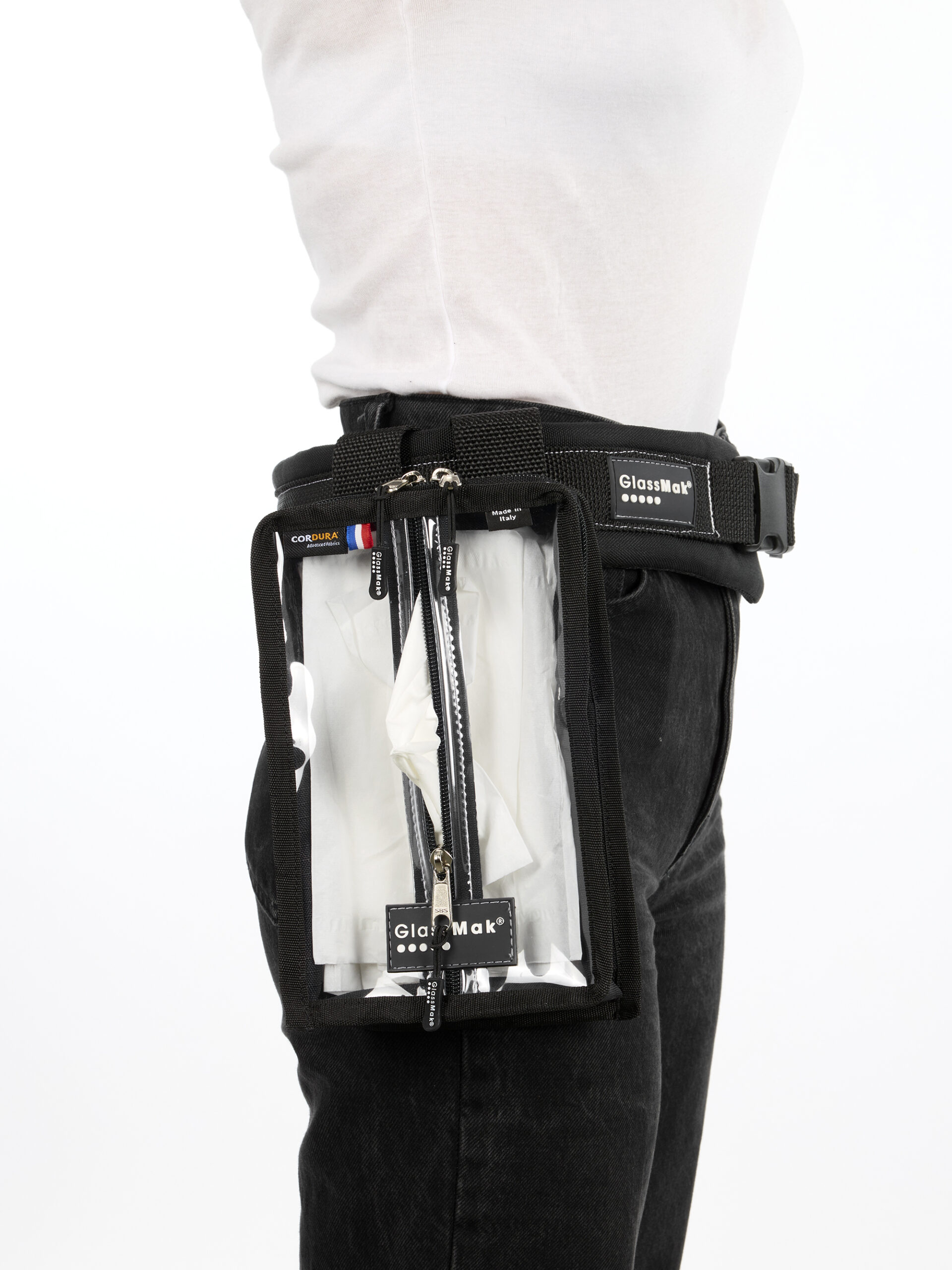 Glassmak Trousses Bora Mouchoir trousse à pinceaux transparente