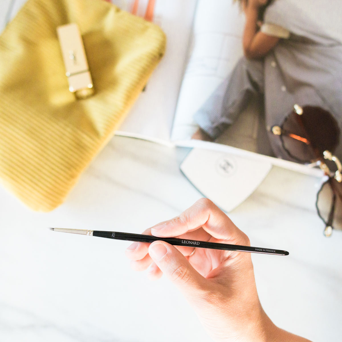 Léonard 1779 Pinceaux Eyeliner n°270 pinceau eyeliner pointe extra-fine
