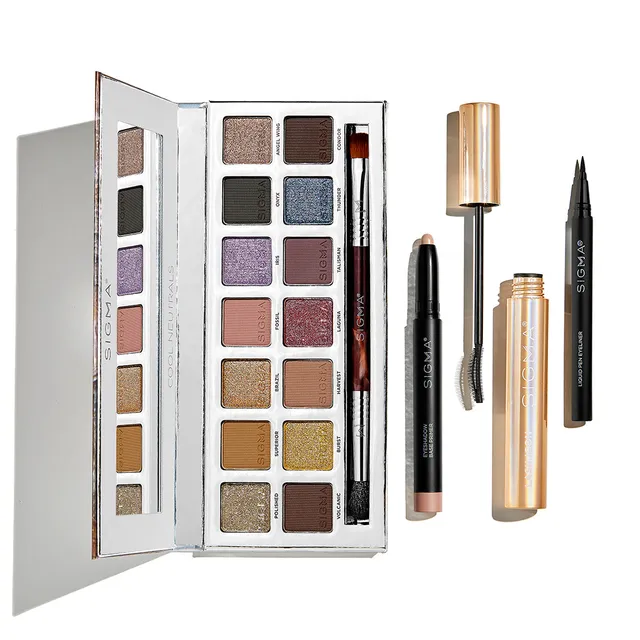 Sigma Brush Sets Cool Neutrals Eye Collection coffret maquillage yeux