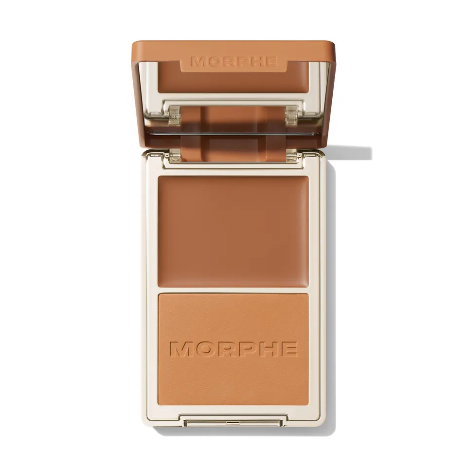 Morphe Cheek Cheek Thrills Bronze & Tone Duos duo bronzer Capri Cabana