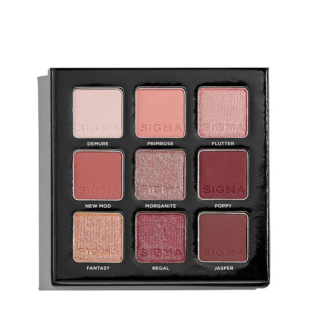 Sigma Eye Makeup Rosy Eyeshadow Palette palette de fards à paupières 9 teintes