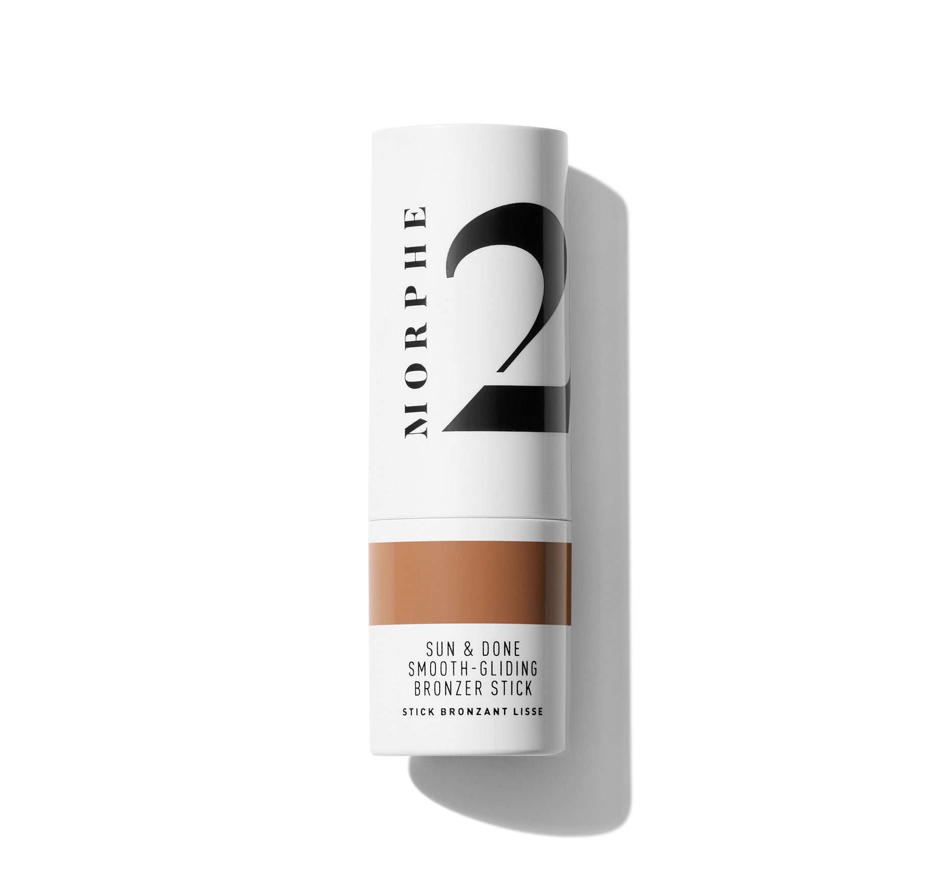 Morphe Cheek Sun & Done Smooth-Gliding Bronzer Stick stick bronzant Amber Shores, vitamine E