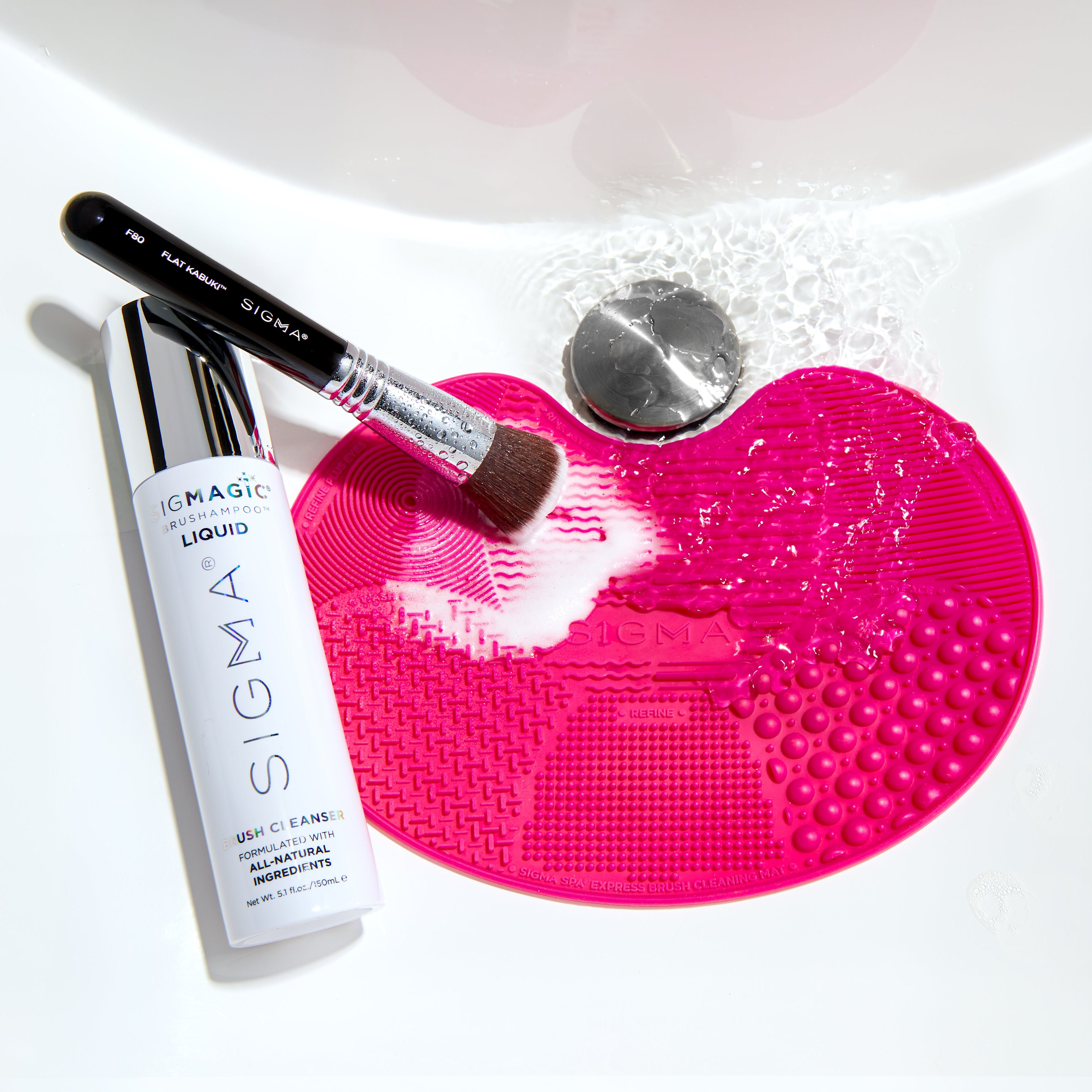 Sigma Brush Care Brush Cleanser Trio nettoyant pinceaux 3 formules
