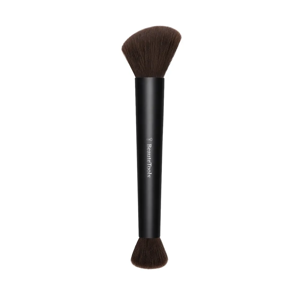BeauteTools Foundation Brush DUAL-END pinceau fond de teint double embout