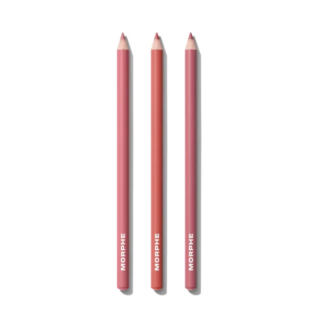 Morphe Bundles Best Selling Signature Lip Bundle crayon à lèvres 3 pièces rose