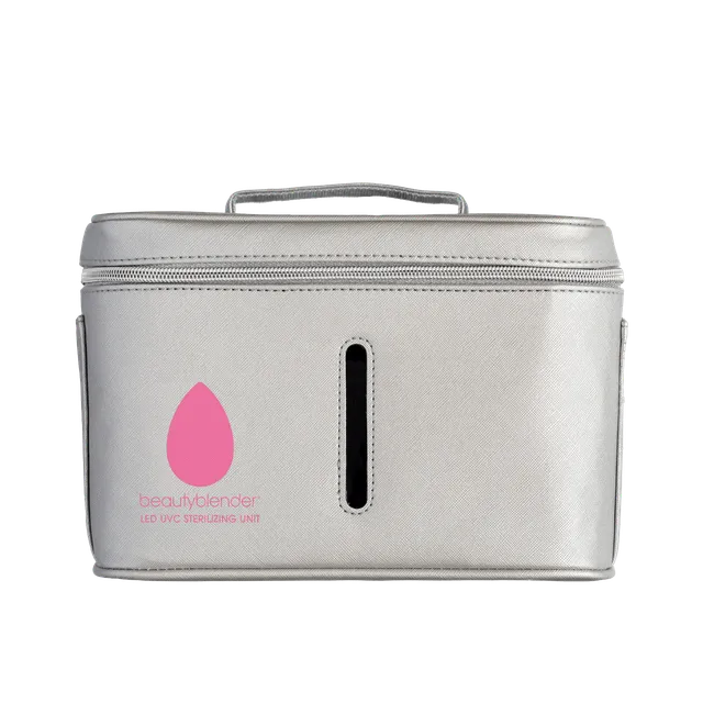 Beautyblender Original UV Sterilization Case étui rangement argenté
