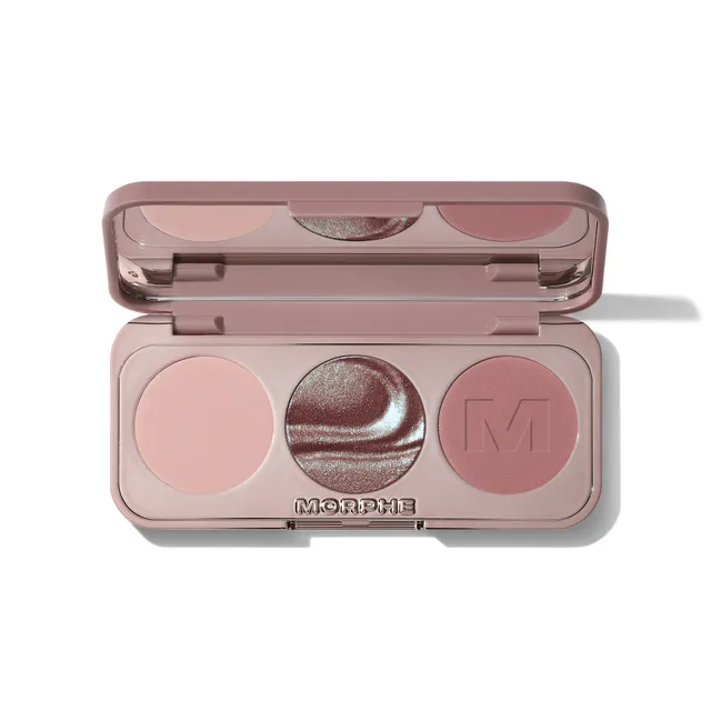 Morphe Eyeshadow & Palettes ChromaPlus Eyeshadow Trio palette Tulle Order, 3 teintes
