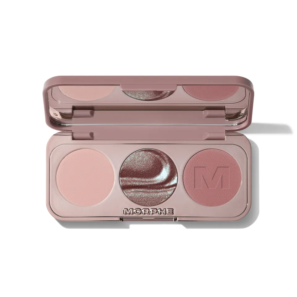 Morphe Eyeshadow & Palettes ChromaPlus Eyeshadow Trio palette Tulle Order, 3 teintes
