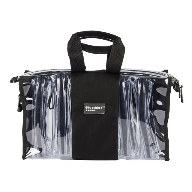 Glassmak Sacs Mauka sac avec six trousses transparentes