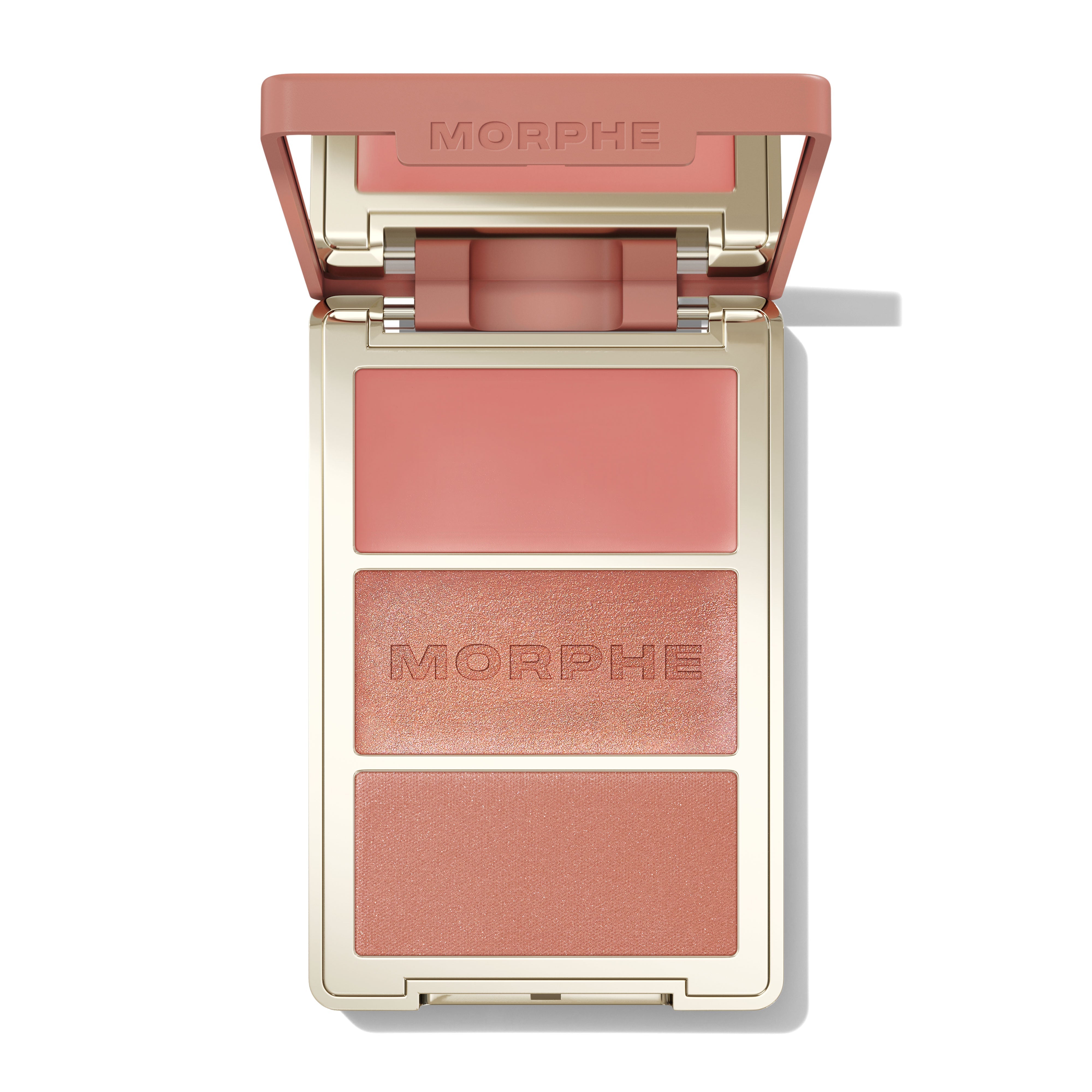 Morphe Cheek Cheek Thrills Multi-Finish Face Trio trio visage Honeymoon Suite