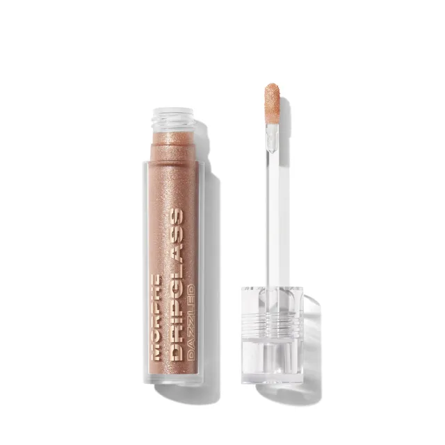 Morphe Lip Gloss Dripglass Dazzled High Shimmer Lip Gloss gloss lèvres Champagne Pearl