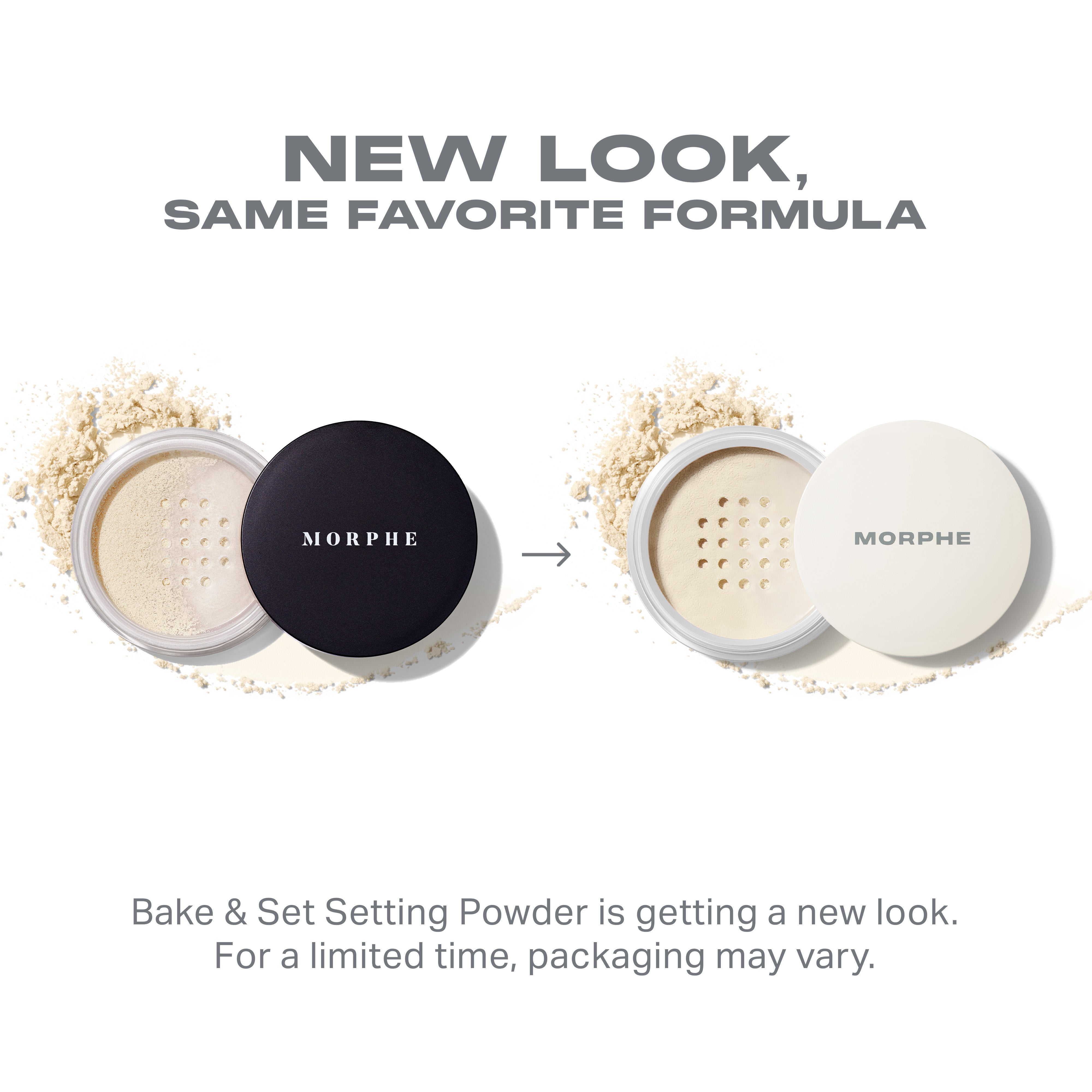 Morphe Prep & Set Totally Set Mini Brighten & Set Powder Duo poudre libre mini
