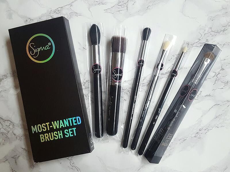 Sigma Brush Sets Most-Wanted Brush Set kit de 5 pinceaux synthétiques