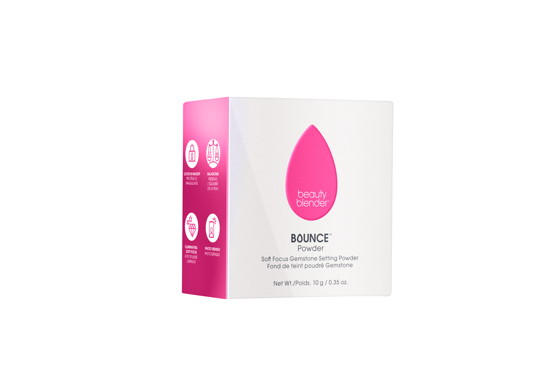 Beautyblender Bounce Soft Focus Gemstone poudre fixatrice Canary hydratante