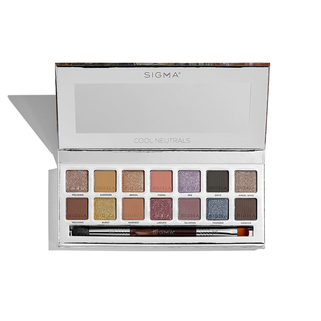 Sigma Brush Sets Cool Neutrals Eye Collection coffret maquillage yeux