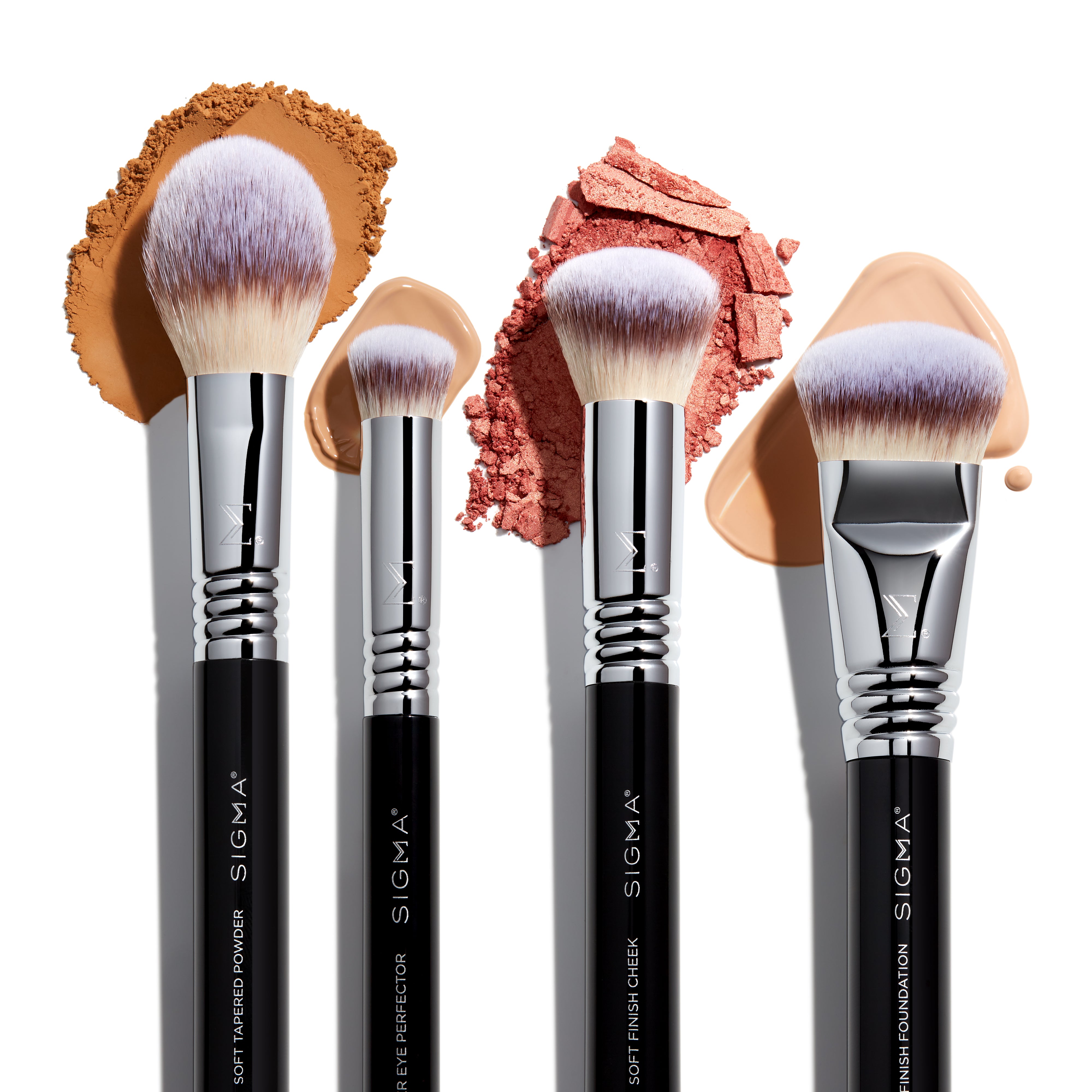 Sigma Brush Sets Soft Complexion Essentials Brush Set pinceaux teint synthétiques