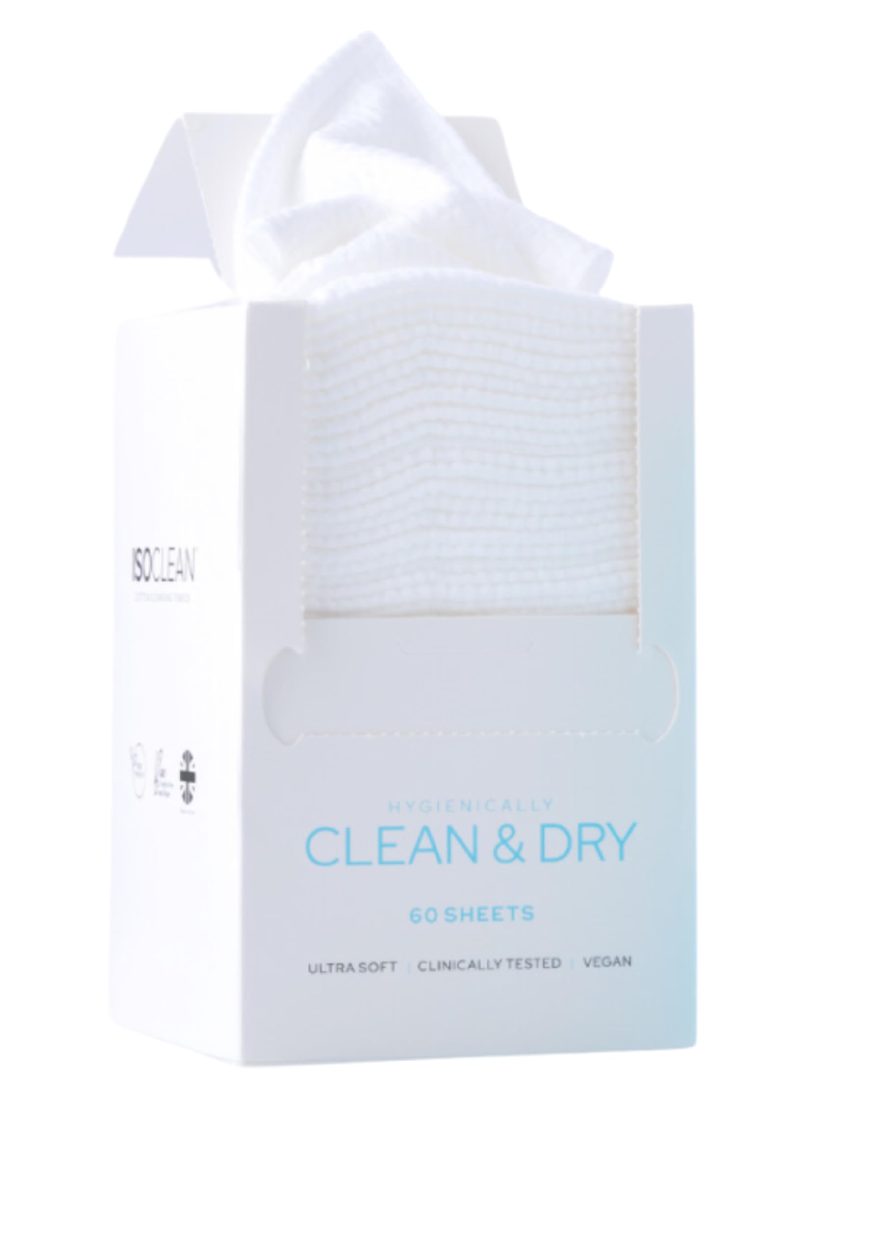 TYVEK ISOCLEAN Makeup Accessories serviettes visage 25 pièces sans parfum