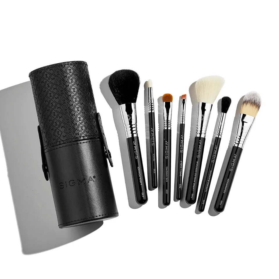 Sigma Brush Sets Essential Travel Brush Set set de pinceaux voyage 7 pièces avec étui