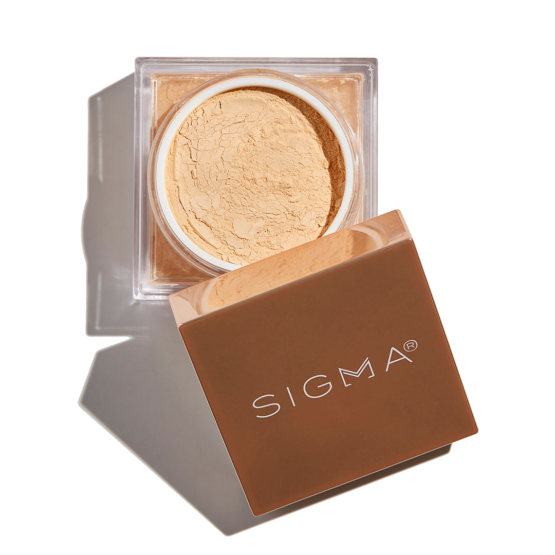 Sigma Face Makeup Soft Focus Setting Powder poudre libre Vanilla Bean 10 g matifiante