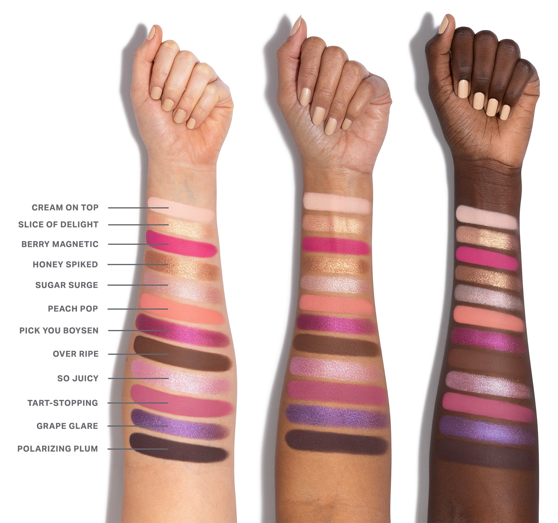 Morphe Eyeshadow & Palettes ChromaPlus 12-Pan Eyeshadow Palette palette 12 fards Rose Frequency