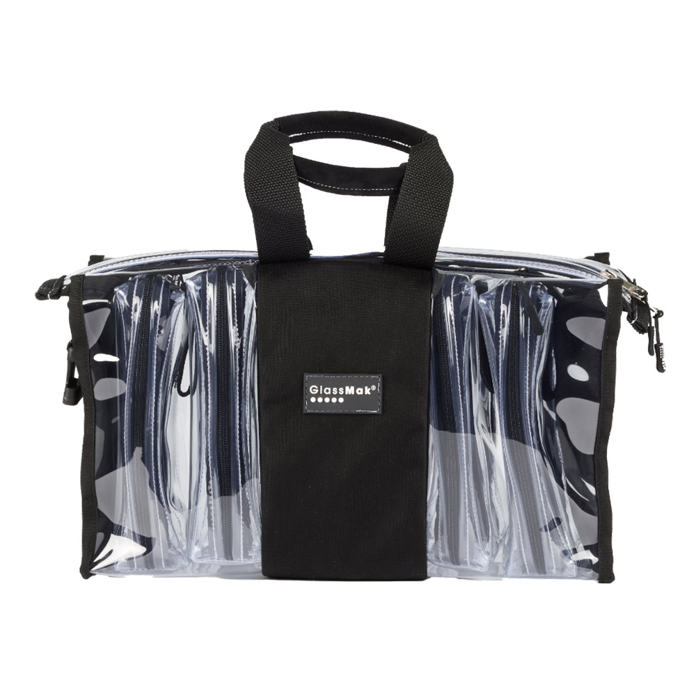 Glassmak Sacs Mauka sac avec six trousses transparentes