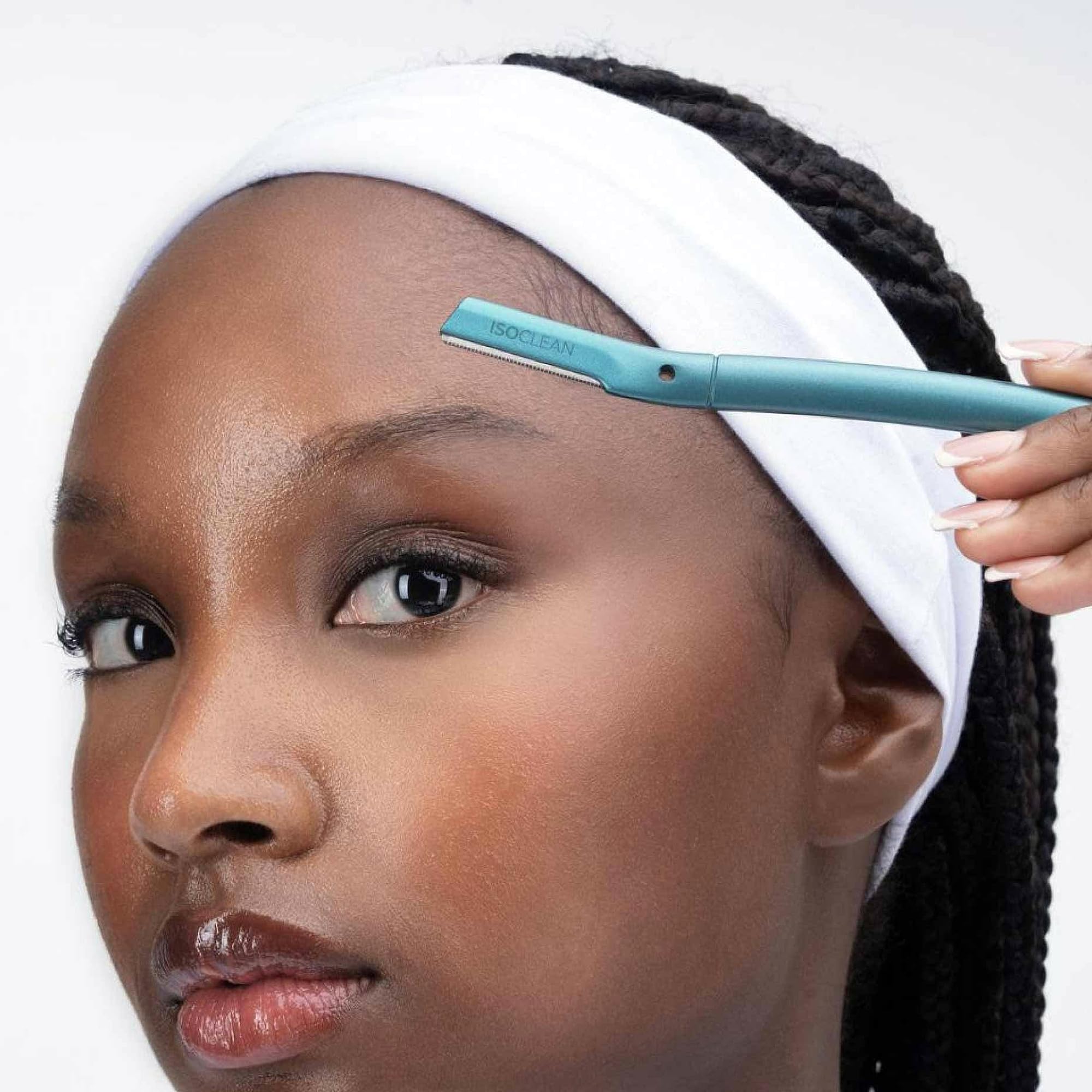 TYVEK ISOCLEAN Makeup Accessories ISOCLEAN Rasoir Dermablade rose gold 5 lames de rechange