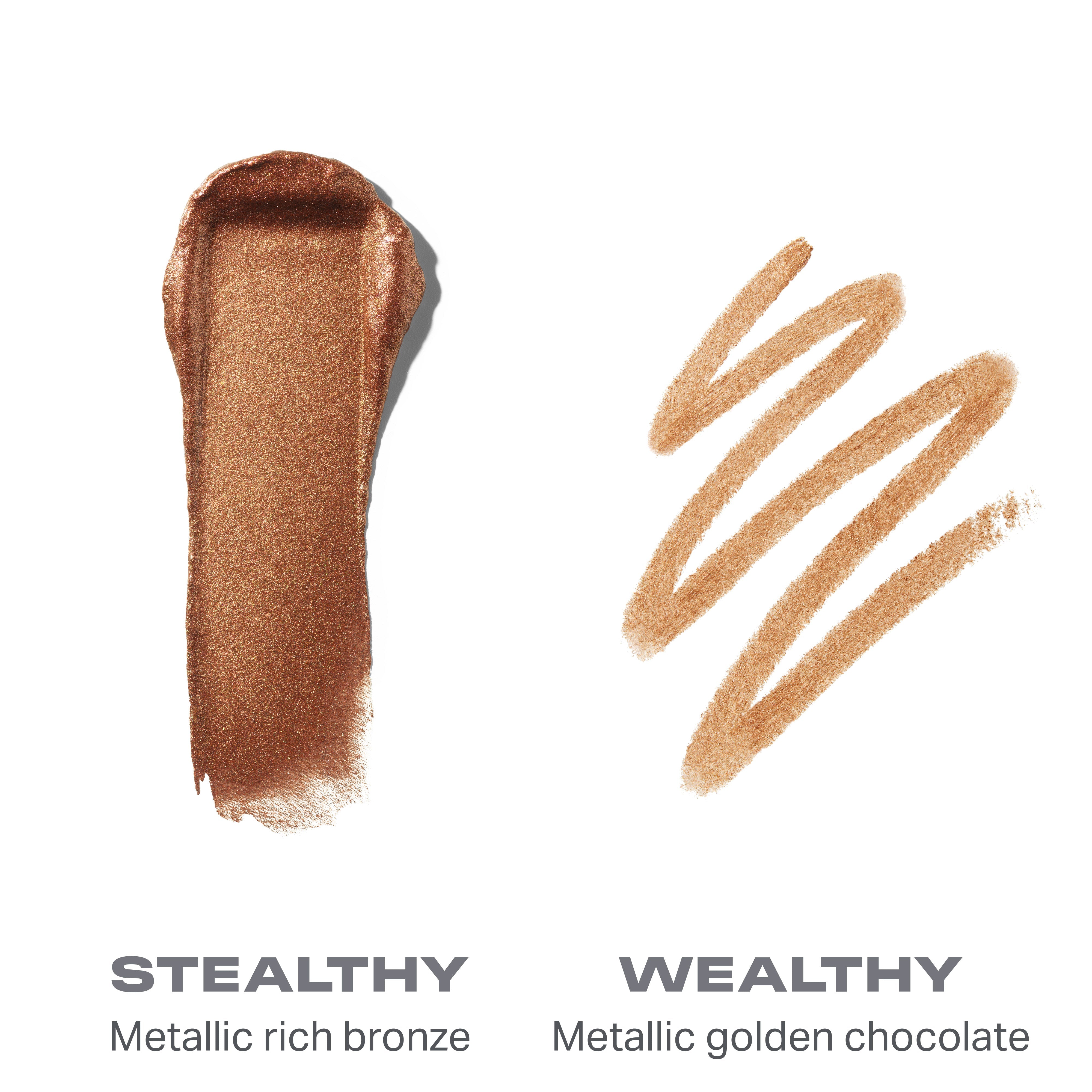 Morphe Dazzling Metallics Mixed Signals fard à paupières Stealthy/Wealthy