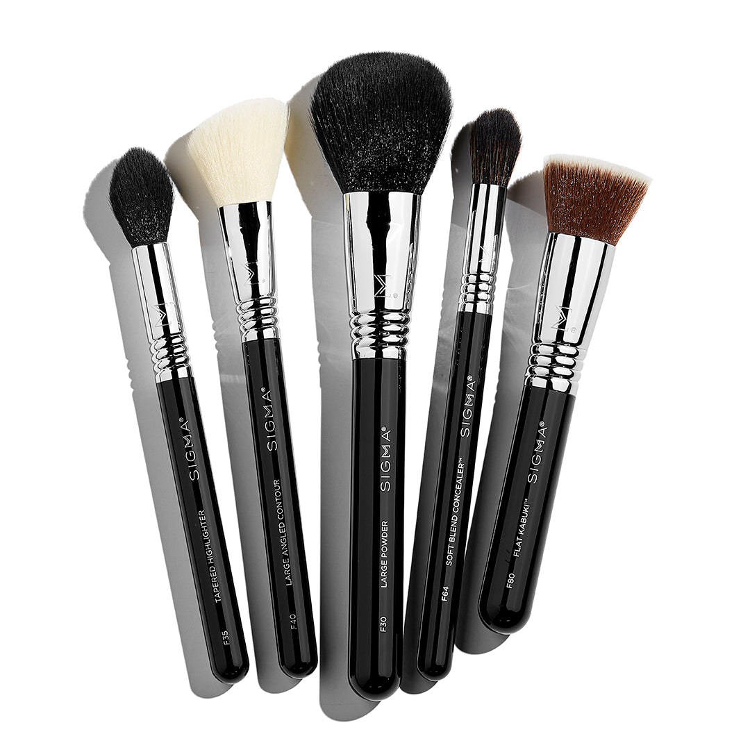 Sigma Brush Sets Classic Face Brush Set set de 5 pinceaux visage