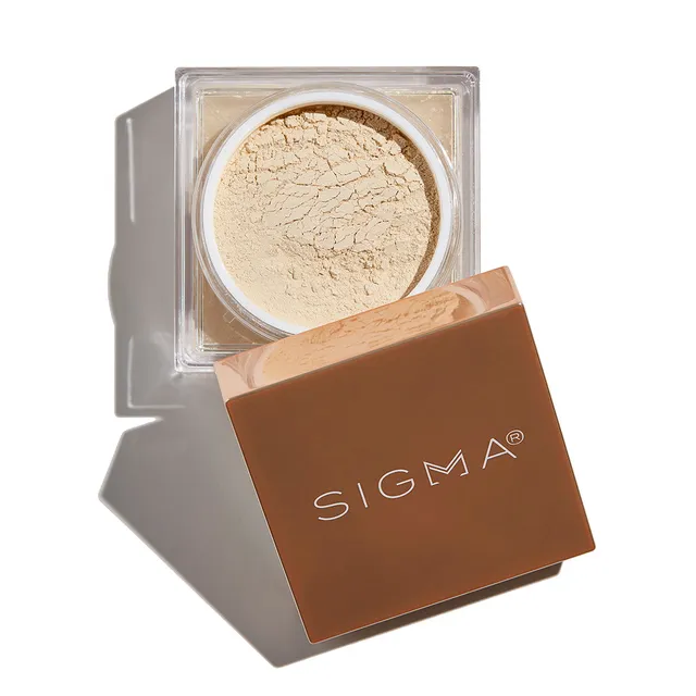 Sigma Face Makeup Soft Focus Setting Powder poudre libre Vanilla Bean 10 g matifiante