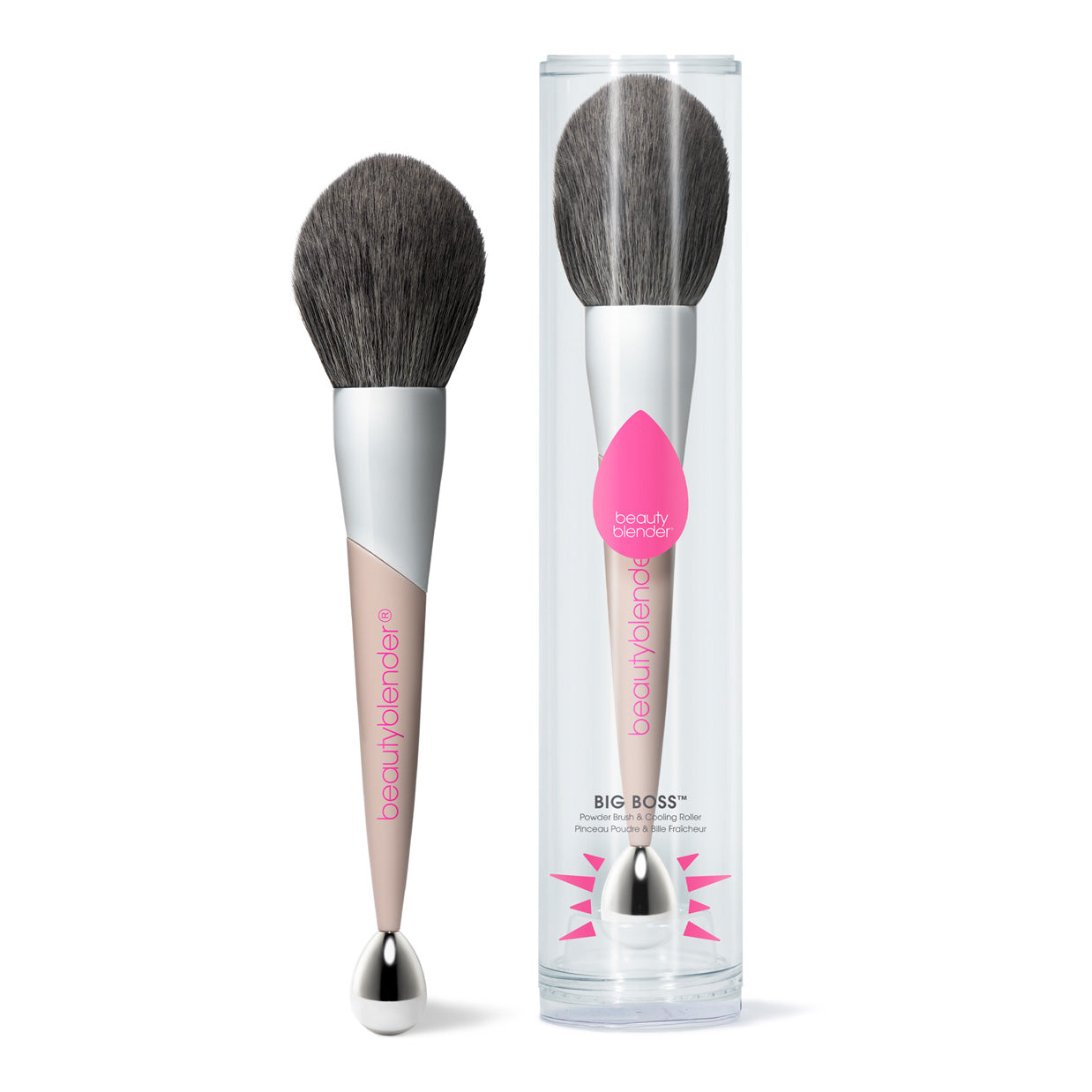 Beautyblender Bounce BIG BOSS Powder Brush & Cooling Roller pinceau