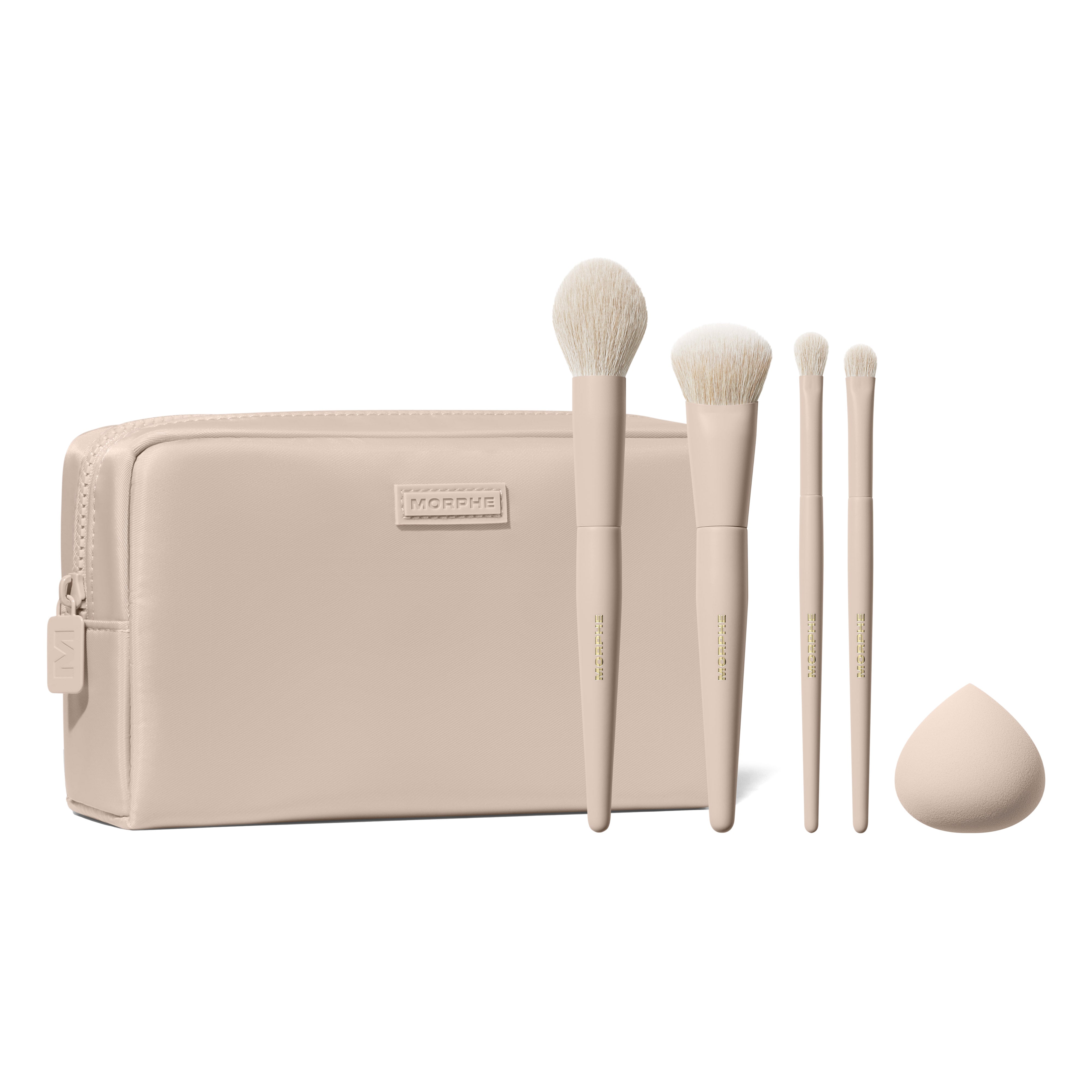 Morphe Brush Sets Oat Latte 5-Piece Face & Eye Brush Set kit 5 pièces