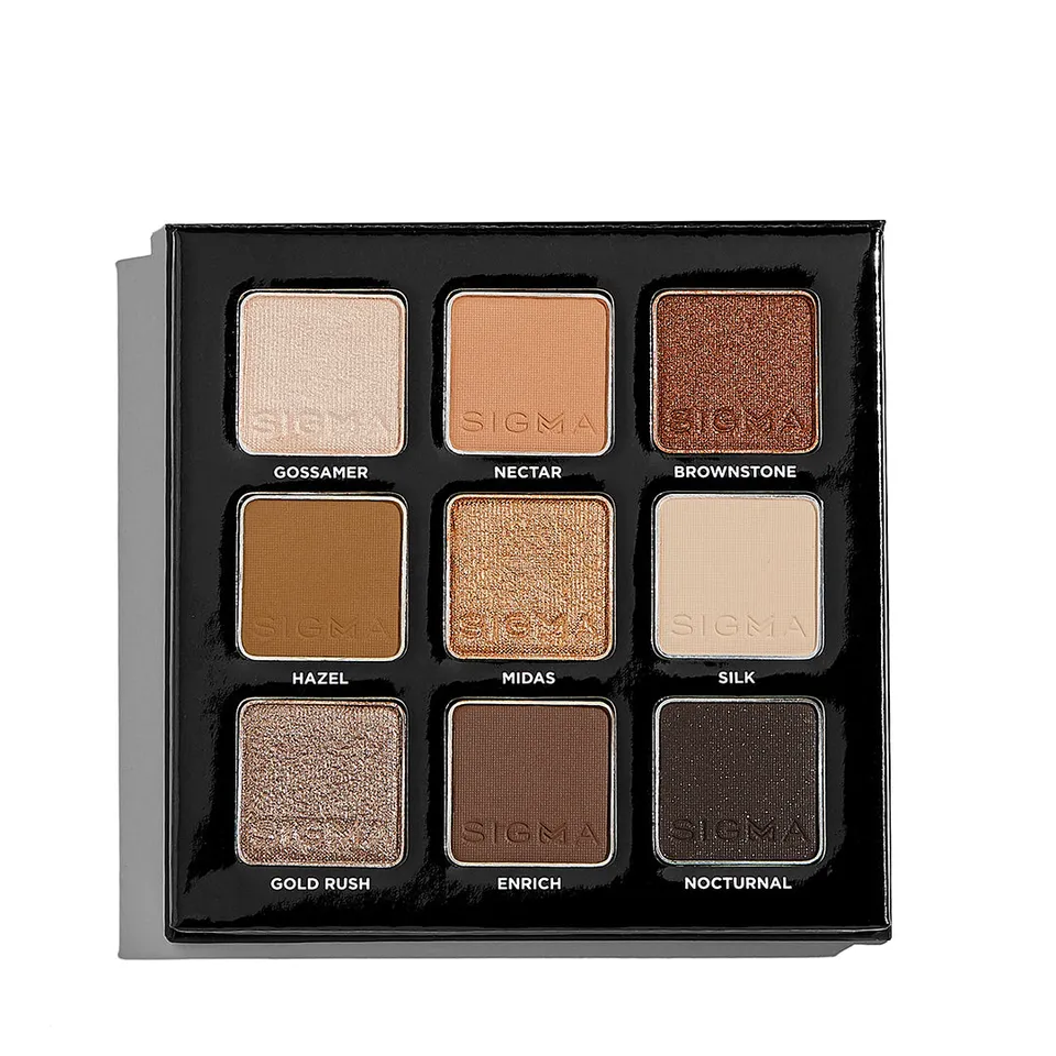 Sigma Eye Makeup Ritzy Eyeshadow Palette palette yeux 9 fards