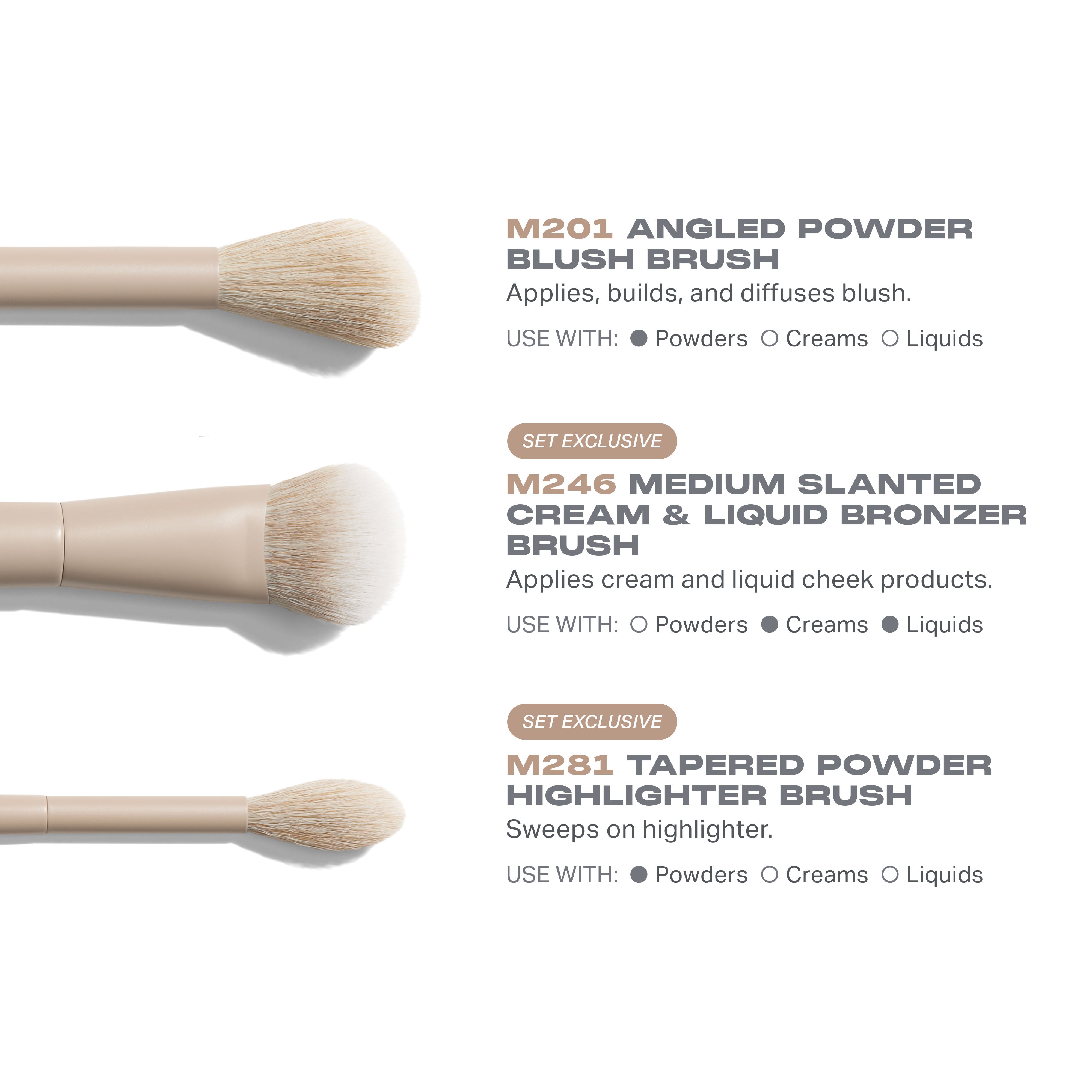 Morphe Brush Sets Custom Blends 12-Piece Face & Eye Brush Set set de 12 pinceaux visage et yeux, poils vegan