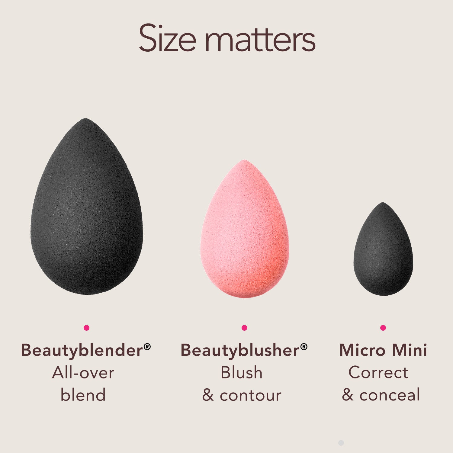Beautyblender Pro éponge maquillage noire réutilisable
