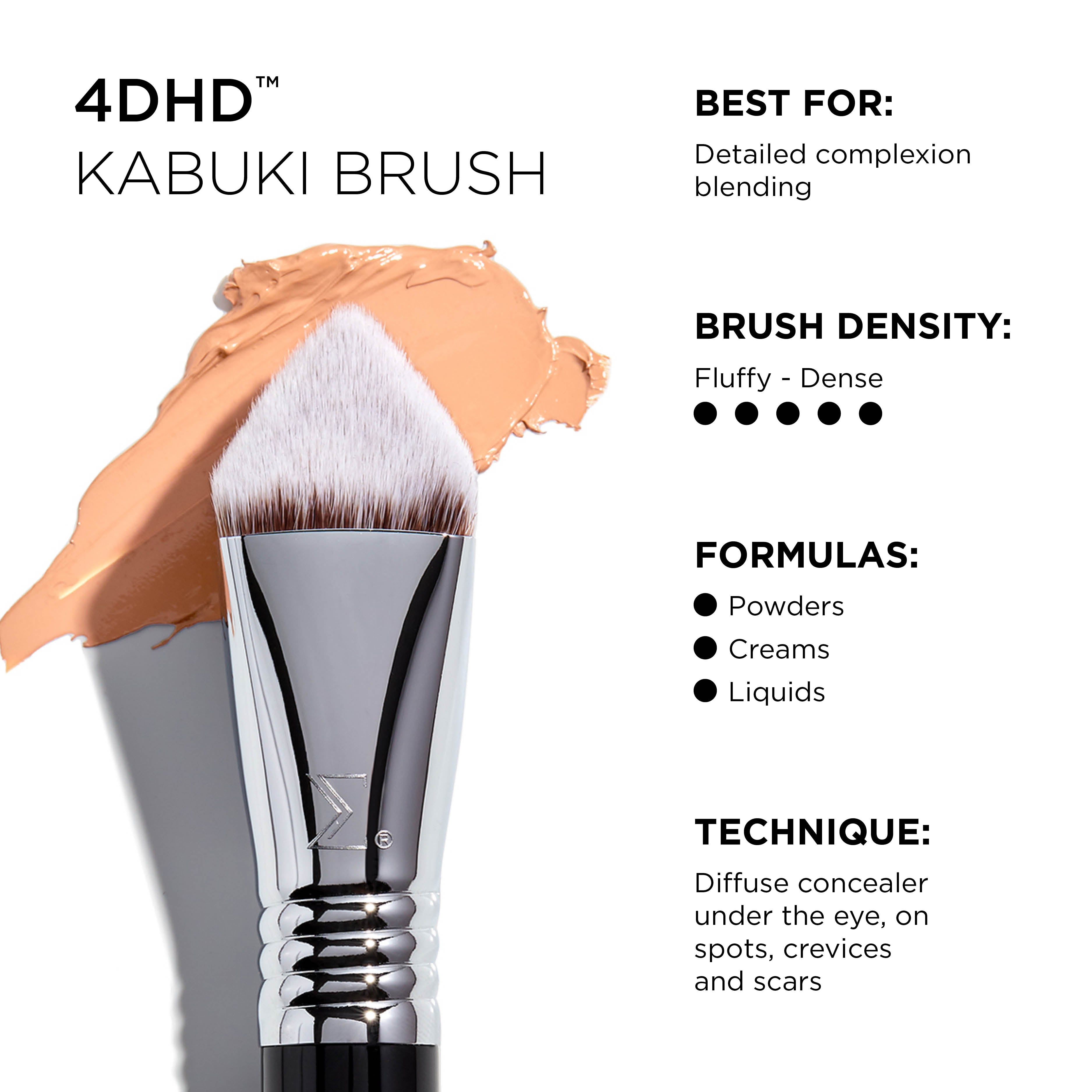 Sigma Face Brushes 4DHD™ Kabuki Brush pinceau kabuki correcteur précision